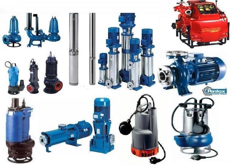 CÁC LOẠI BƠM HIỆN CÓ TRÊN THỊ TRƯỜNG.