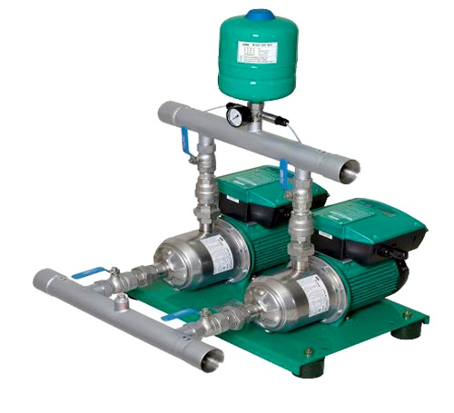 PBI-LD403EA Cụm 2 Bơm Tăng Áp Tích Hợp Biến Tần